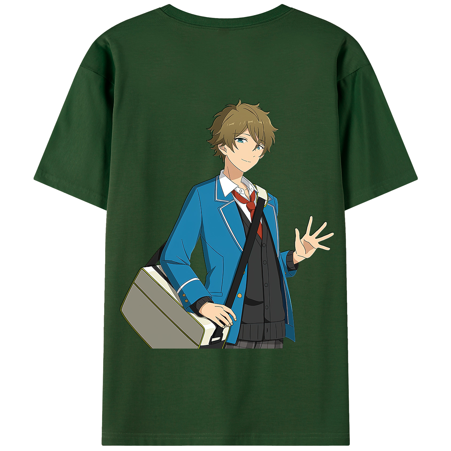 （画像用） あんさんぶるスターズ! Ensemble Stars 綿100％半袖Tシャツ（背面プリント）